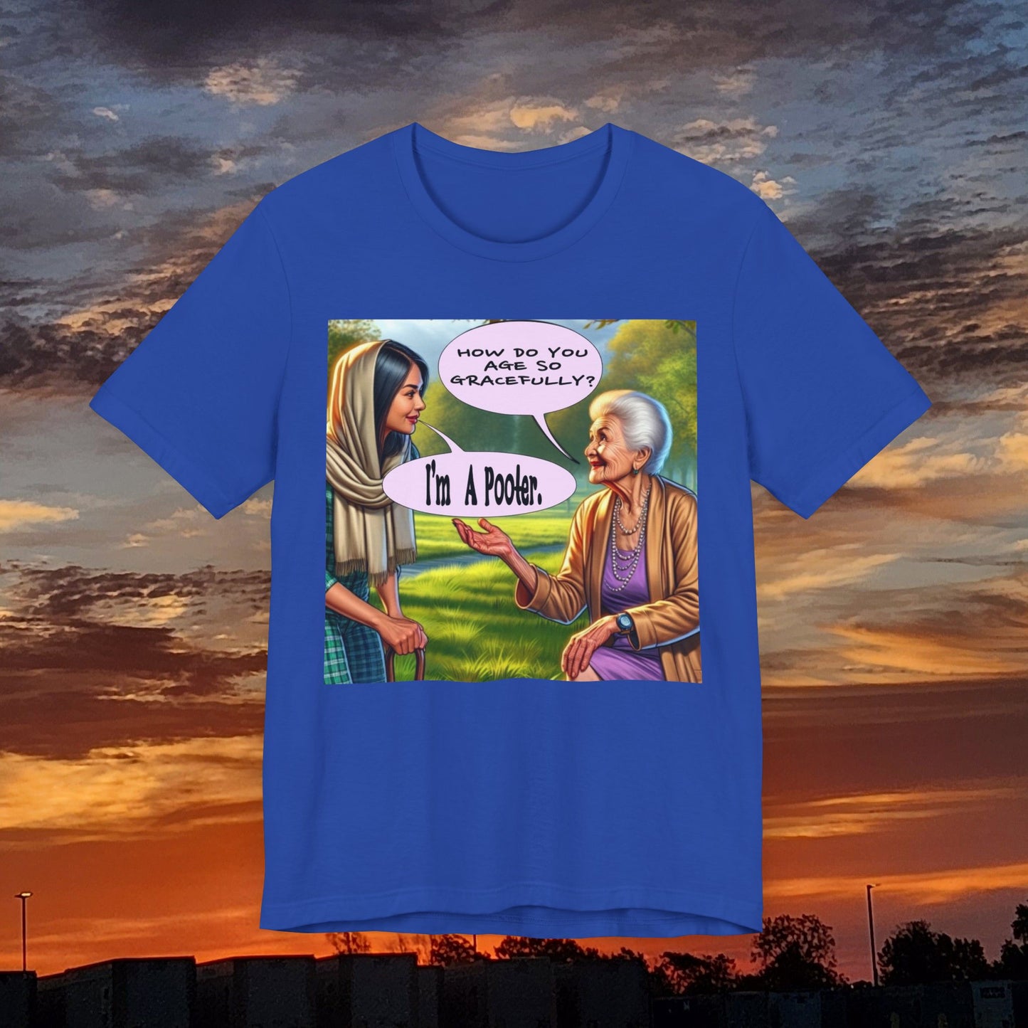 I'm a Pooter Jersey Short Sleeve Tee