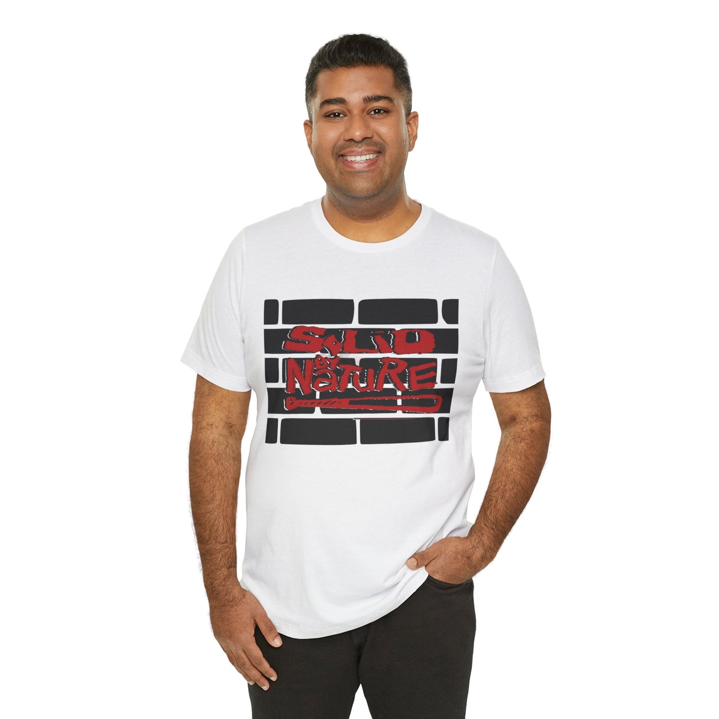 Red Brick Solid by Nature ~ Cotton Tee