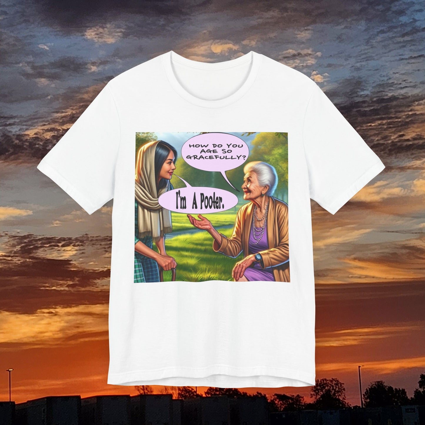 I'm a Pooter Jersey Short Sleeve Tee