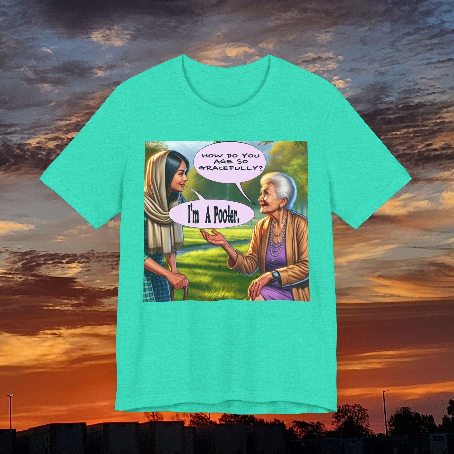 I'm a Pooter Jersey Short Sleeve Tee