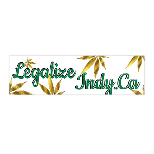 Legalize Indy.Ca Bumper Sticker