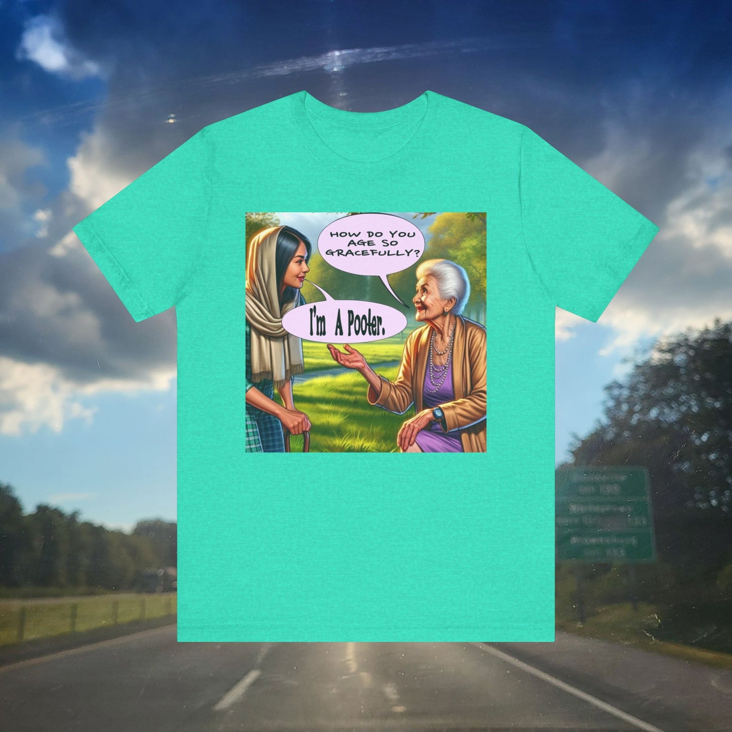 I'm a Pooter Jersey Short Sleeve Tee