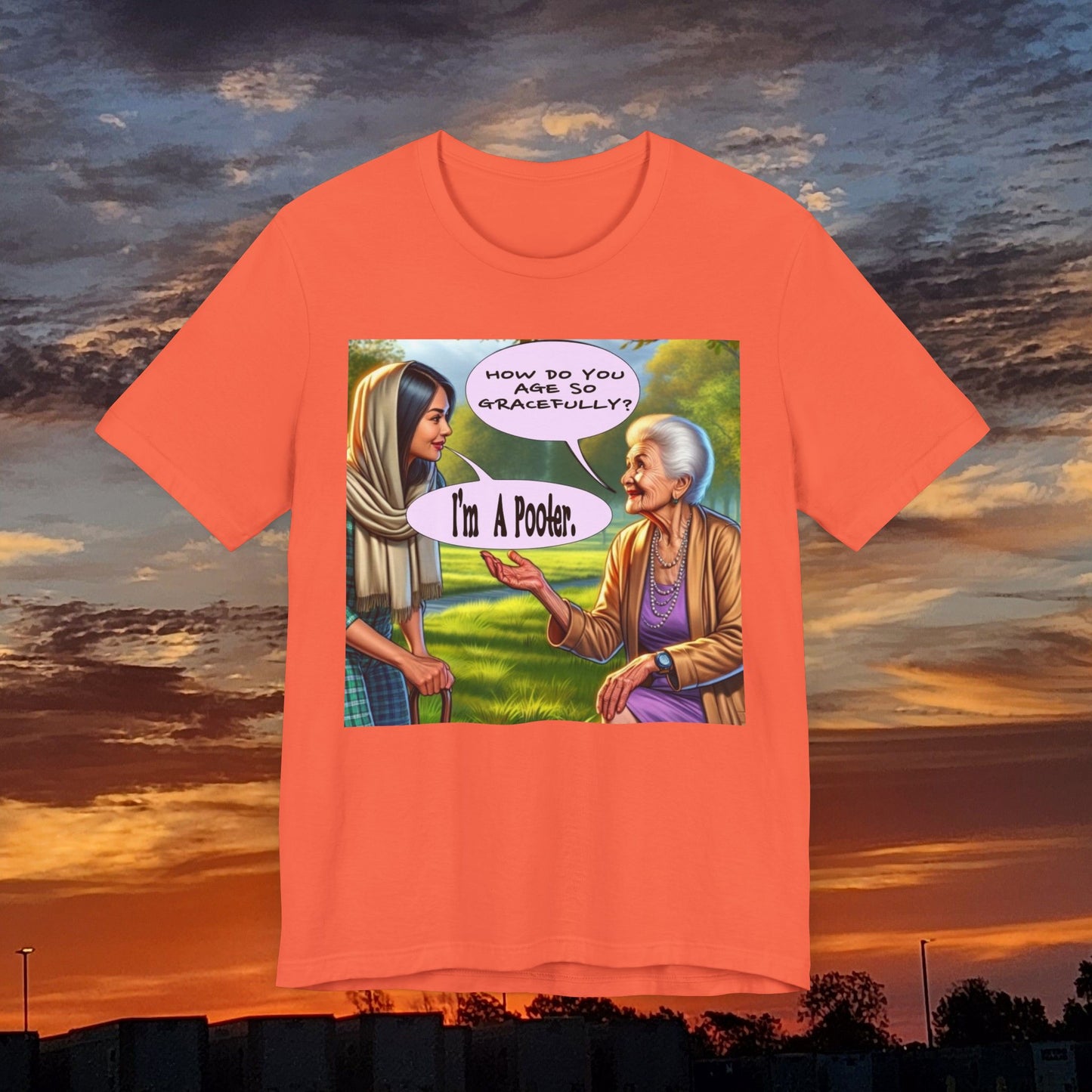 I'm a Pooter Jersey Short Sleeve Tee