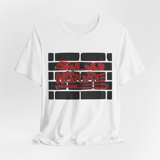 Red Brick Solid by Nature ~ Cotton Tee