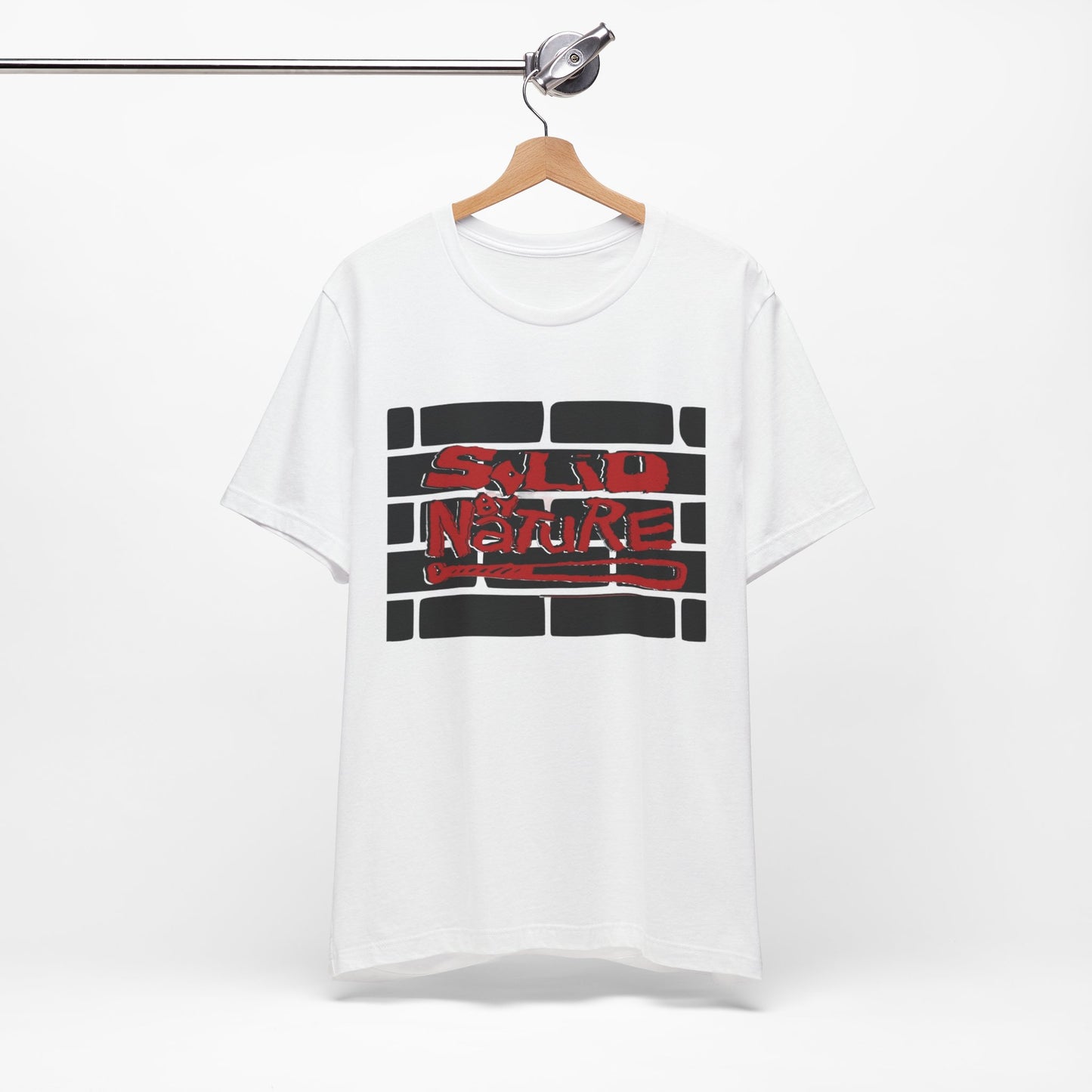 Red Brick Solid by Nature ~ Cotton Tee