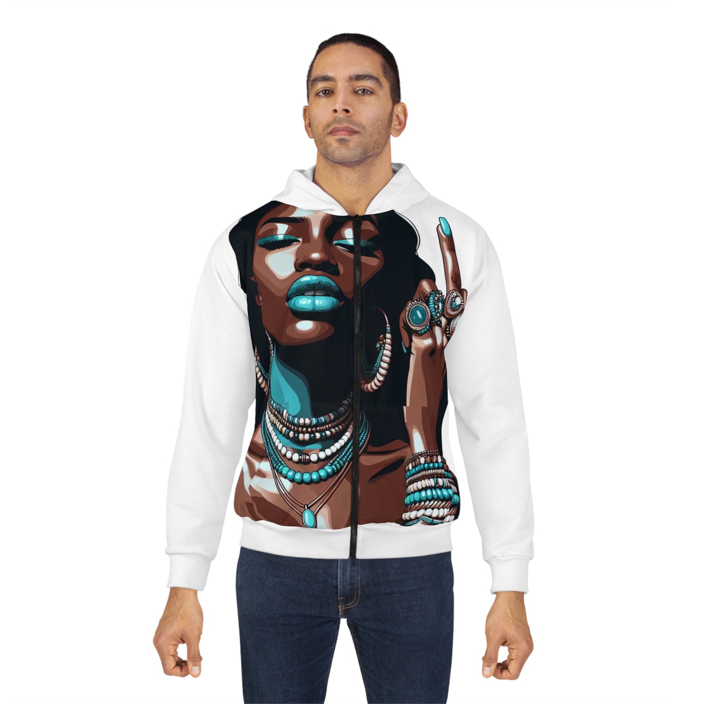 White Hoodie FYF
