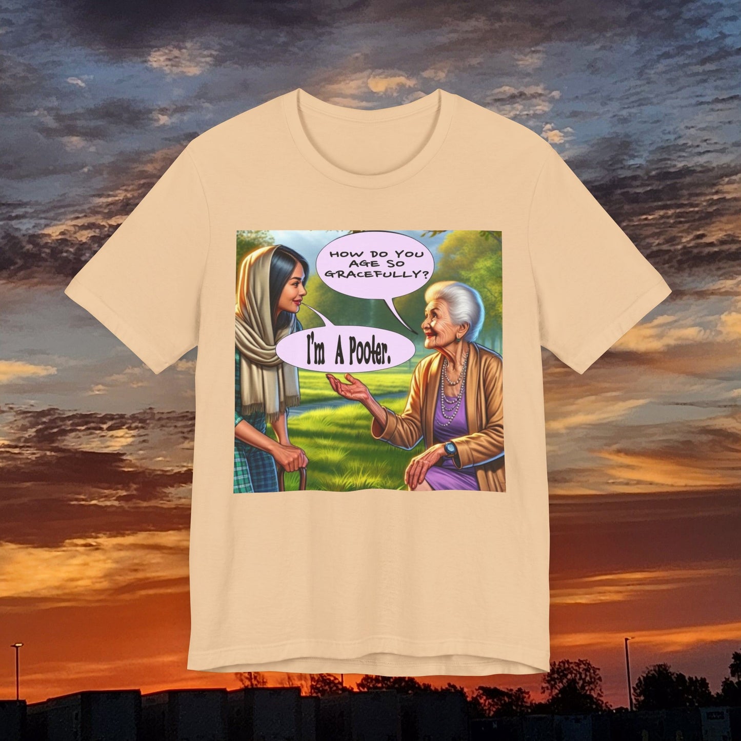 I'm a Pooter Jersey Short Sleeve Tee