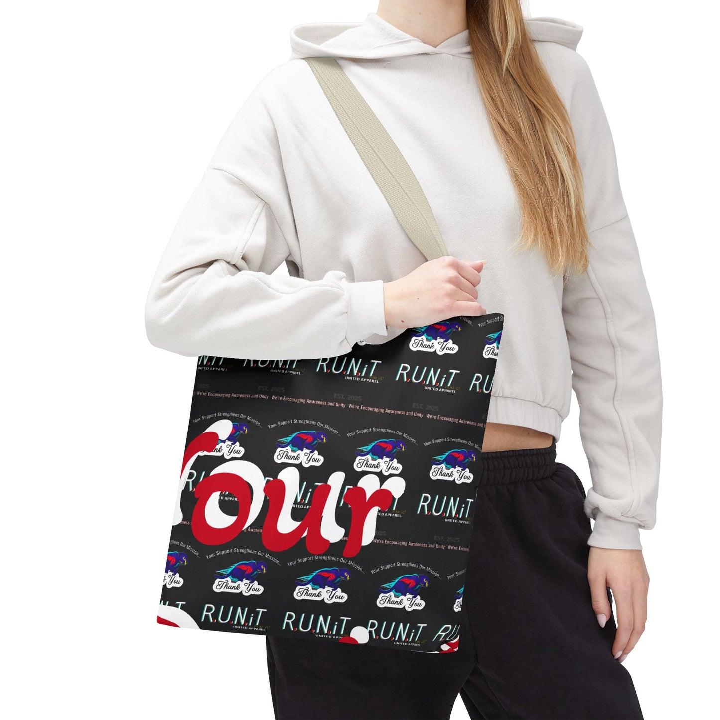 Personalizable All-Over Print Tote