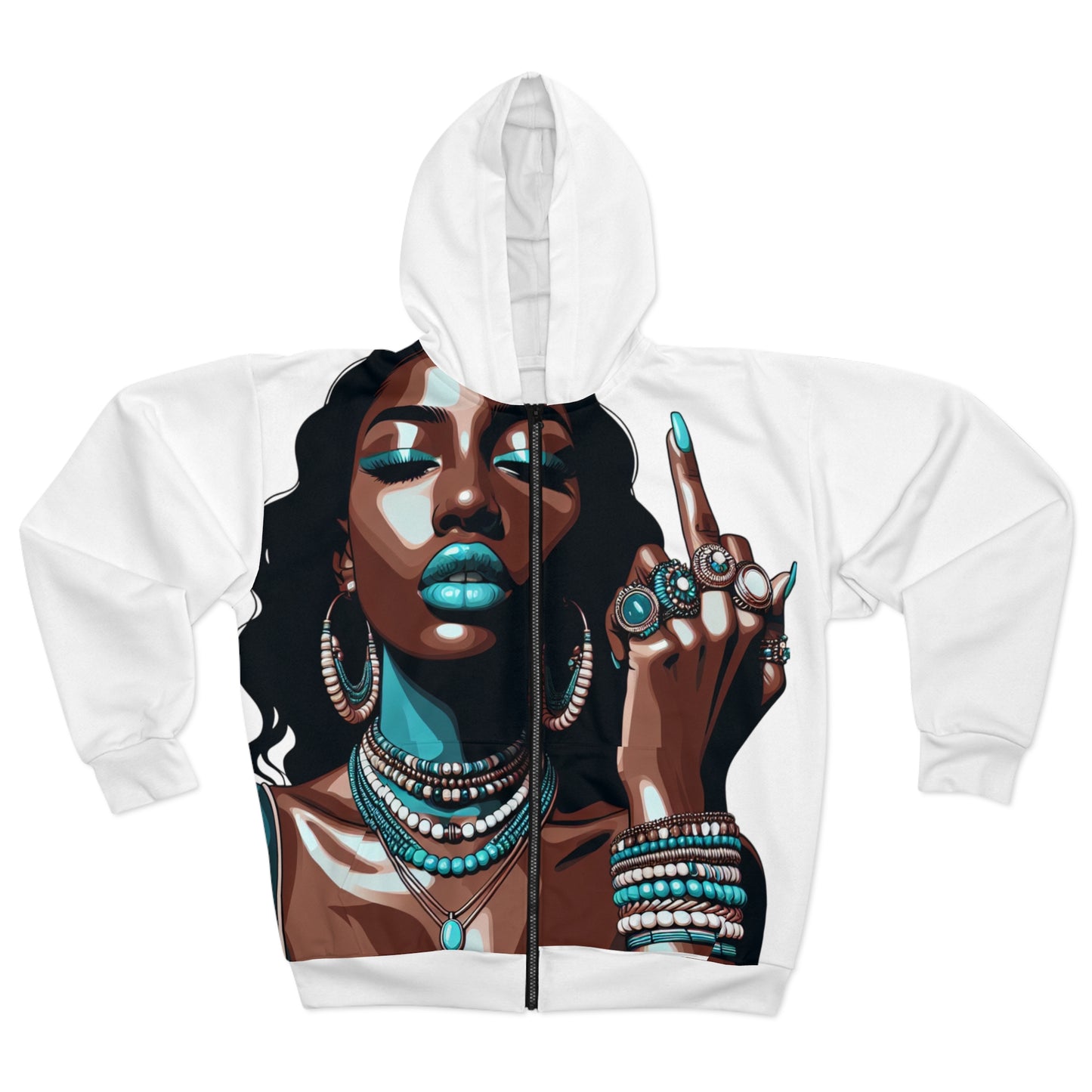 White Hoodie FYF