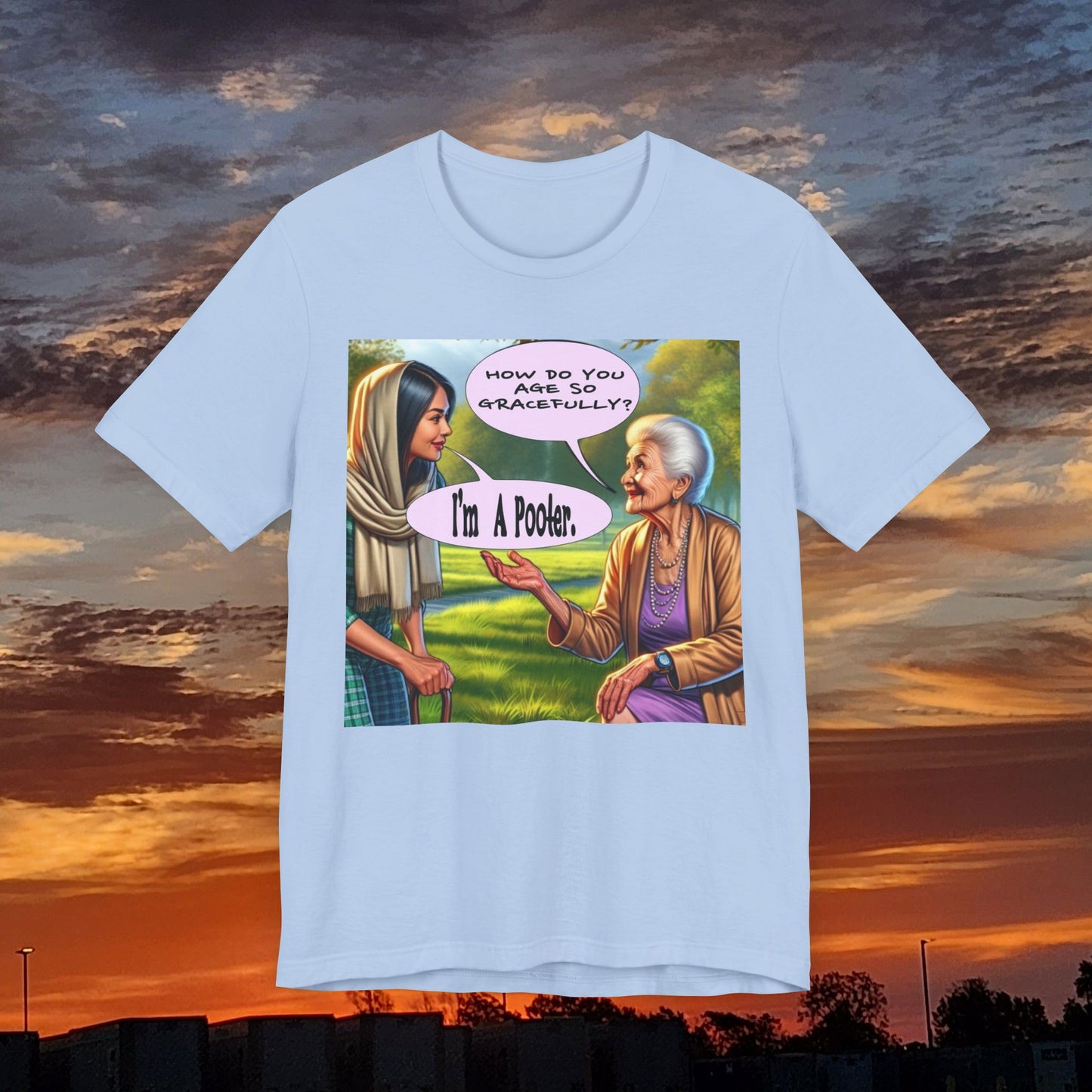 I'm a Pooter Jersey Short Sleeve Tee