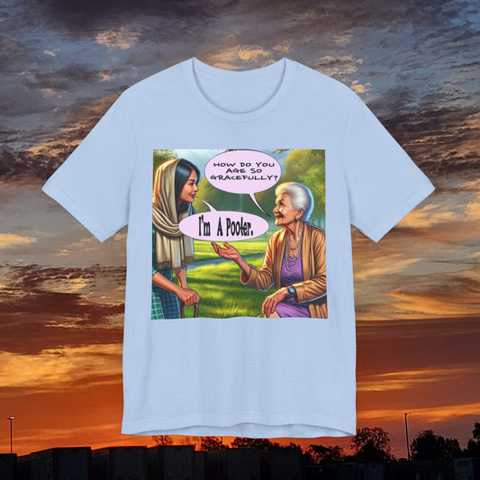 I'm a Pooter Jersey Short Sleeve Tee