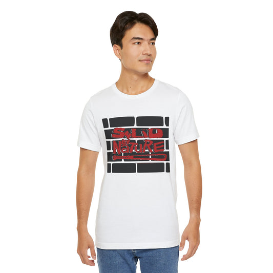 Red Brick Solid by Nature ~ Cotton Tee