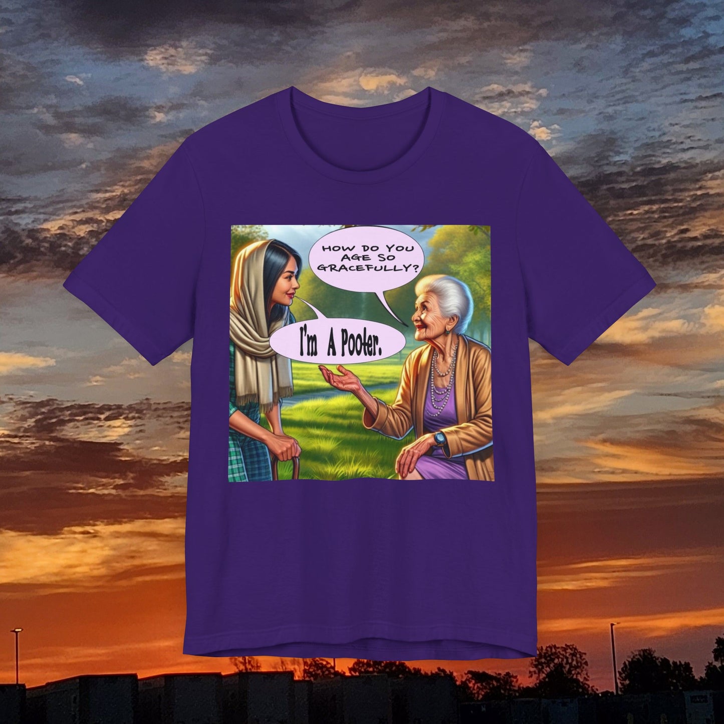 I'm a Pooter Jersey Short Sleeve Tee