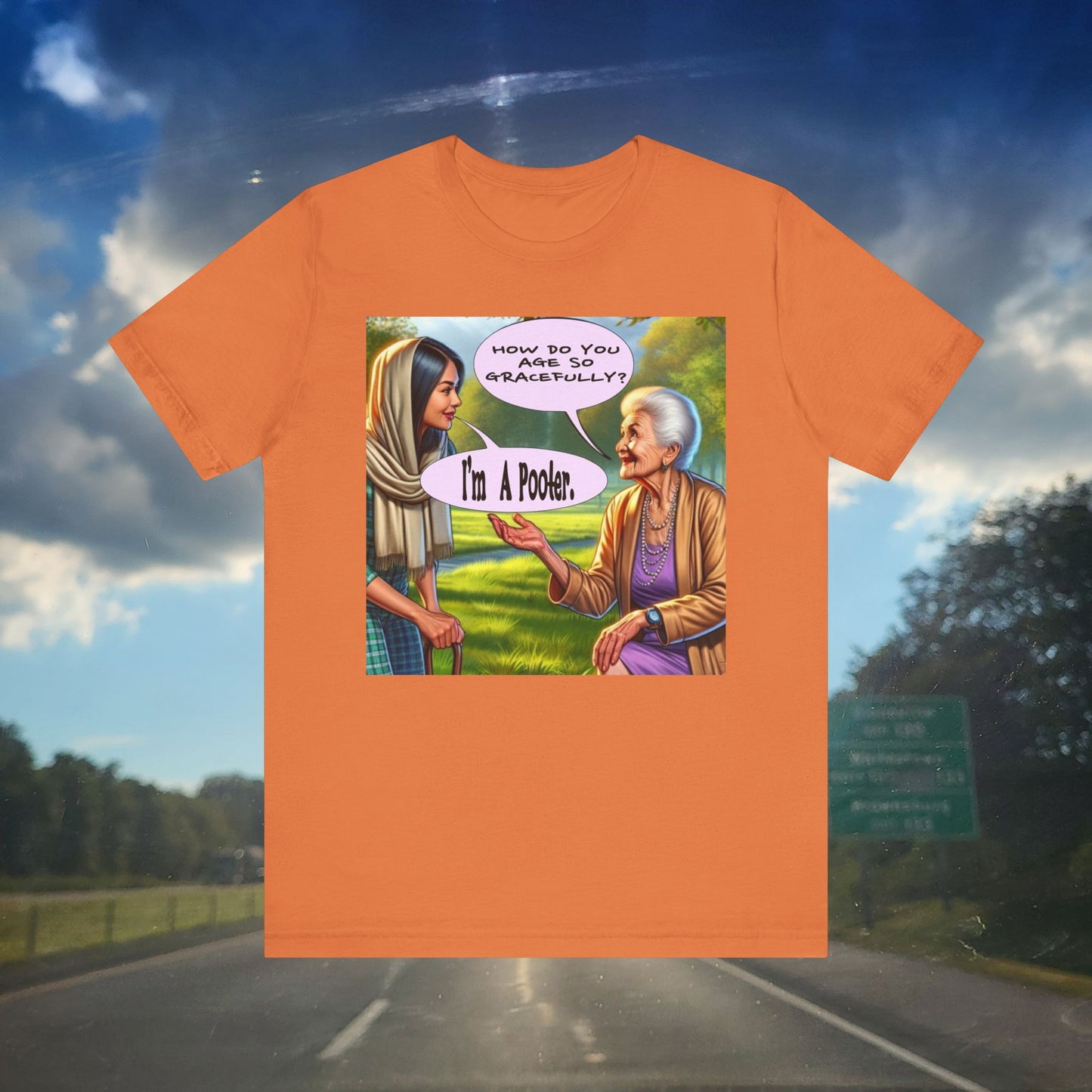 I'm a Pooter Jersey Short Sleeve Tee