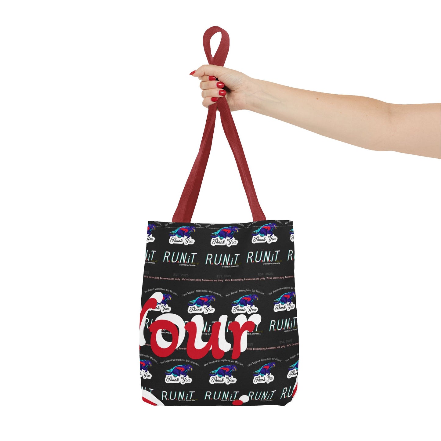 Personalizable All-Over Print Tote