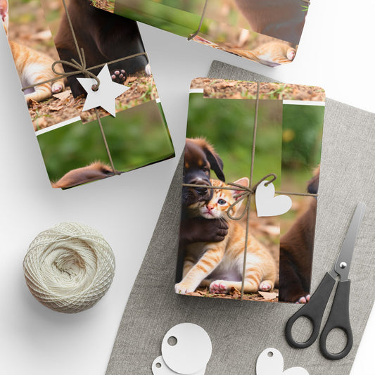 KittyPup Wrapping Paper*