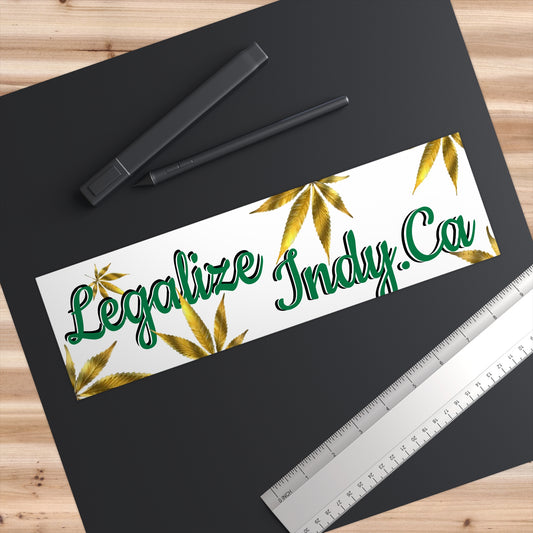Legalize Indy.Ca Bumper Sticker