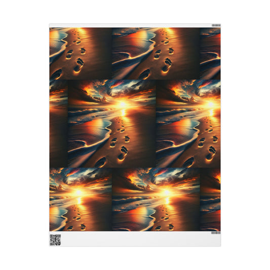 A Long Walk Wrapping Paper